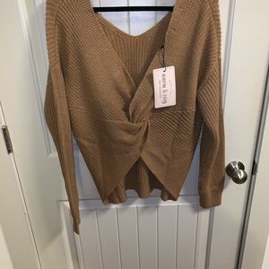 Light brown sweater